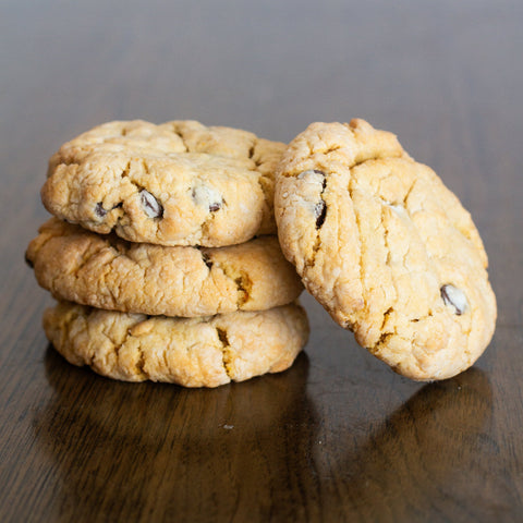 Peanut Butter Chocolate Chip Gooey Butter Cookies
