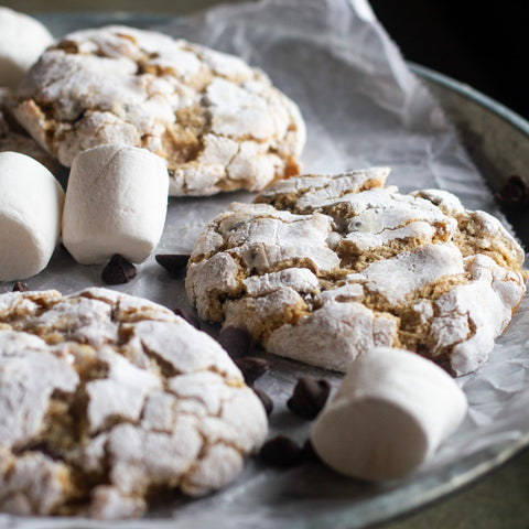S'mores Gooey Butter Cookies