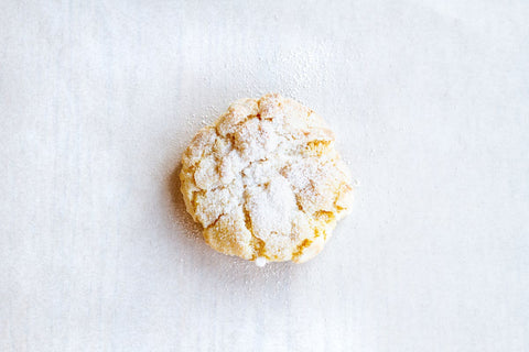 An original gooey butter cookie on a table