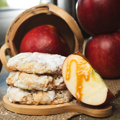 Caramel Apple Gooey Butter Cookies