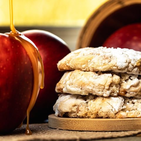 Caramel Apple Gooey Butter Cookies