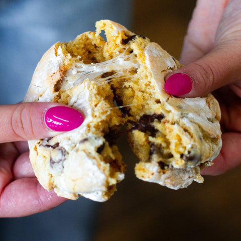 S'mores Gooey Butter Cookies