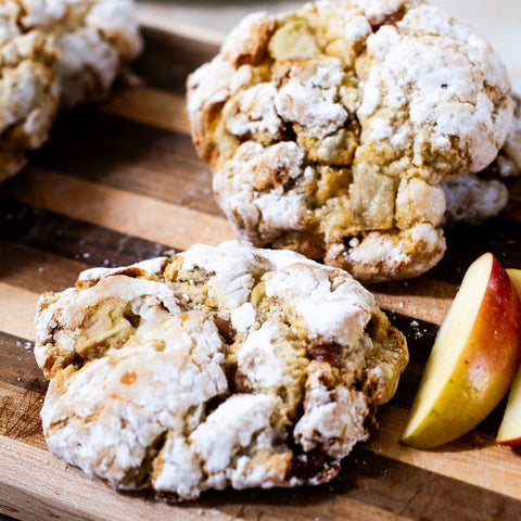 Caramel Apple Gooey Butter Cookies