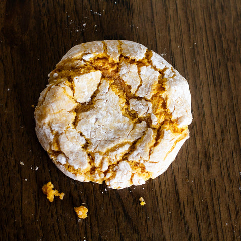 Pumpkin Gooey Butter Cookies