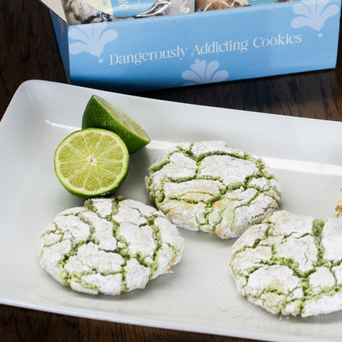 Key Lime Gooey Butter Cookies