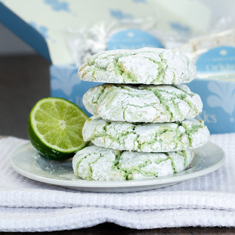 Key Lime Gooey Butter Cookies