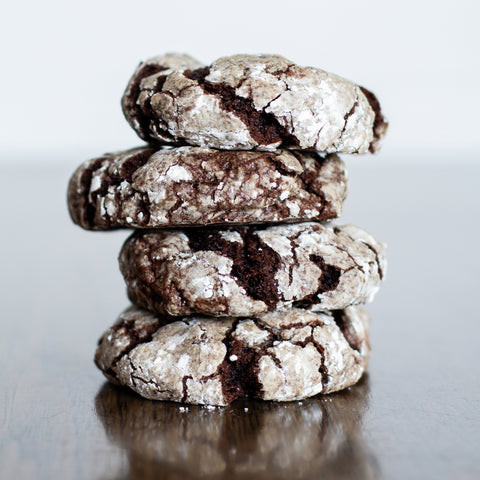 Chocolate Gooey Butter Cookies