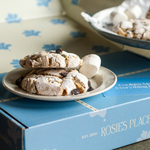 S'mores Gooey Butter Cookies
