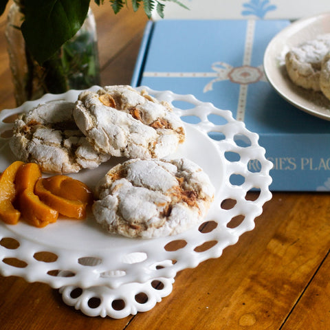 Peach Pie Gooey Butter Cookies