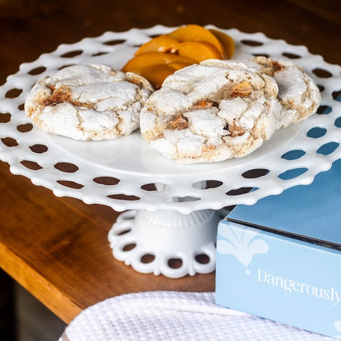 Peach Pie Gooey Butter Cookies