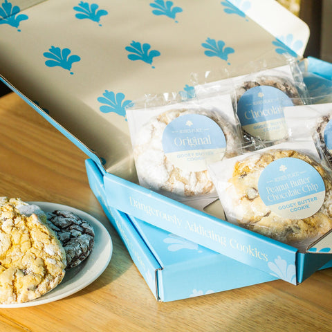 An assortment of Gooey Butter Cookies