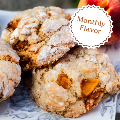 Peach Pie Gooey Butter Cookies