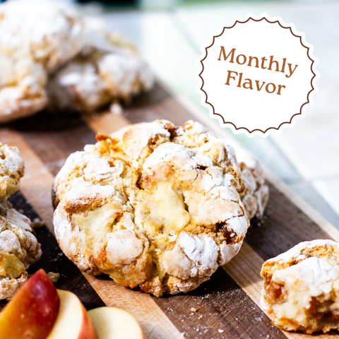 Caramel Apple Gooey Butter Cookies